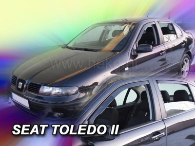 Ανεμοθραύστες Heko για Seat Leon I (1999-2006)/ Toledo II (1999-2004) - 4 τμχ. εμπρός και πίσω Ανεμοθραύστες Heko για Seat Leon I (1999-2006)/ Toledo II (1999-2004) - 4 τμχ. εμπρός και πίσω