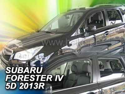 Ανεμοθραύστες Heko για Subaru Forester IV (2013-2018) - 4 τμχ εμπρός και πίσω