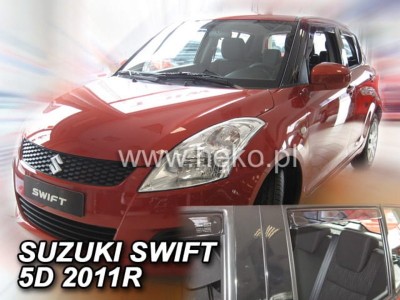 Ανεμοθραύστες Heko για Suzuki Swift III (2010-2017) 5 πορτο - 4 τμχ εμπρός και πίσω