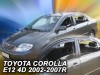 Ανεμοθραύστες Heko για Toyota Corolla IX sedan (2002-2007) - 4 τμχ εμπρός και πίσω