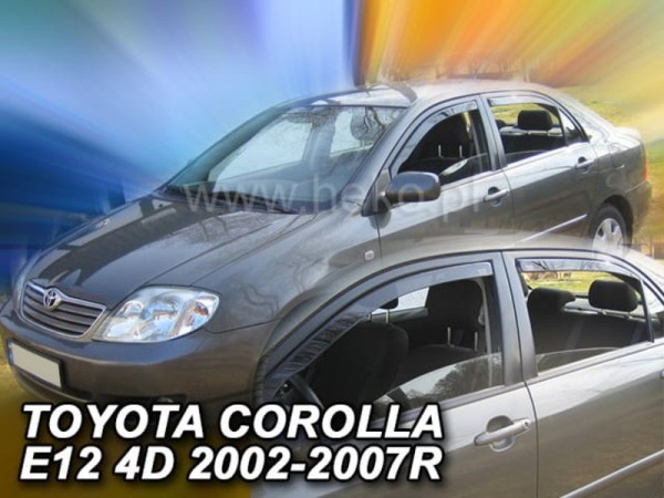 Ανεμοθραύστες Heko για Toyota Corolla IX sedan (2002-2007) - 4 τμχ εμπρός και πίσω Ανεμοθραύστες Heko για Toyota Corolla IX sedan (2002-2007) - 4 τμχ εμπρός και πίσω