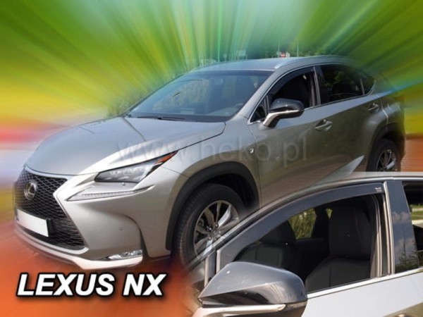 Ανεμοθραύστες Heko για Lexus NX I (2014-2021) 5 πορτο - 2 τμχ. εμπρός Ανεμοθραύστες Heko για Lexus NX I (2014-2021) 5 πορτο - 2 τμχ. εμπρός