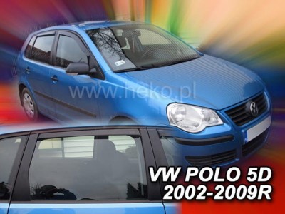 Ανεμοθραύστες Heko για Vw Polo IV (2002-2009) 5 πορτο - 4 τμχ εμπρός και πίσω Ανεμοθραύστες Heko για Vw Polo IV (2002-2009) 5 πορτο - 4 τμχ εμπρός και πίσω