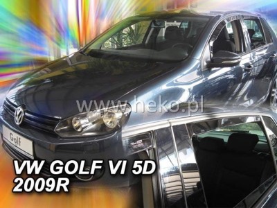 Ανεμοθραύστες Heko για Vw Golf 6 hatchback (2008-2012) - 4 τμχ. εμπρός και πίσω