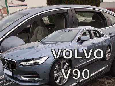 Ανεμοθραύστες Heko για Volvo S90 (2016-2025) sedan - 4 τμχ εμπρός και πίσω Ανεμοθραύστες Heko για Volvo S90 (2016-2025) sedan - 4 τμχ εμπρός και πίσω