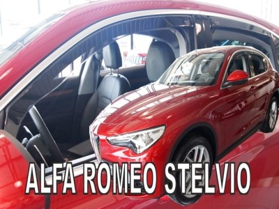 Ανεμοθραύστες Heko για Alfa Romeo Stelvio I (2017+) - 4 τμχ. εμπρός και πίσω