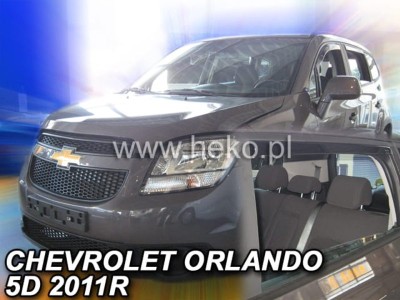 Ανεμοθραύστες Heko για Chevrolet Orlando I (2011-2018) 5 πορτο - 4 τμχ. εμπρός και πίσω
