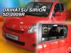Ανεμοθραύστες Heko για Daihatsu Sirion II (2005-2010)/ Subaru Justy (2007-2011) 5 πορτο - 4 τμχ. εμπρός και πίσω