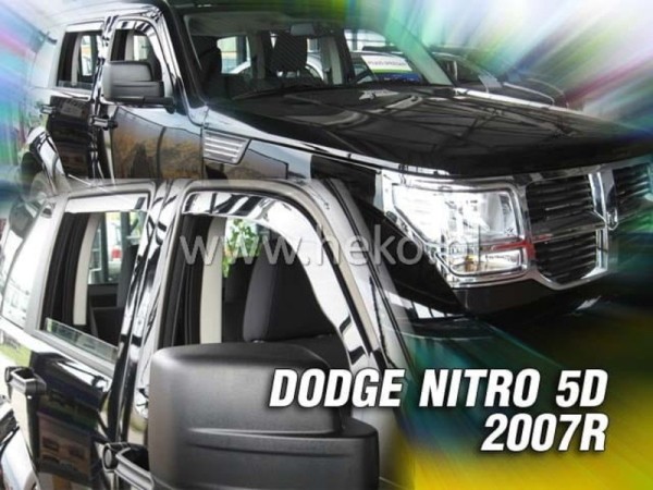 Ανεμοθραύστες Heko για Dodge Nitro (2006-2011) 5 πορτο - 4 τμχ. εμπρός και πίσω Ανεμοθραύστες Heko για Dodge Nitro (2006-2011) 5 πορτο - 4 τμχ. εμπρός και πίσω