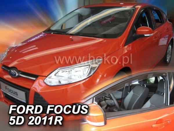 Ανεμοθραύστες Heko για Ford Focus III (2011-2018) 4/5 πορτο - 2 τμχ. εμπρός Ανεμοθραύστες Heko για Ford Focus III (2011-2018) 4/5 πορτο - 2 τμχ. εμπρός