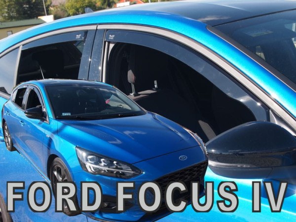 Ανεμοθραύστες Heko για Ford Focus MK4 hatchback (2018+) - 4 τμχ. εμπρός και πίσω Ανεμοθραύστες Heko για Ford Focus MK4 hatchback (2018+) - 4 τμχ. εμπρός και πίσω