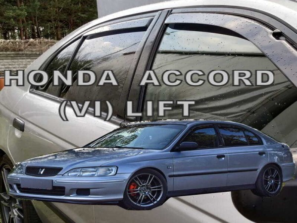Ανεμοθραύστες Heko για Honda Accord VI CG (1998-2003) hatchback 5d - 4 τμχ. εμπρός και πίσω