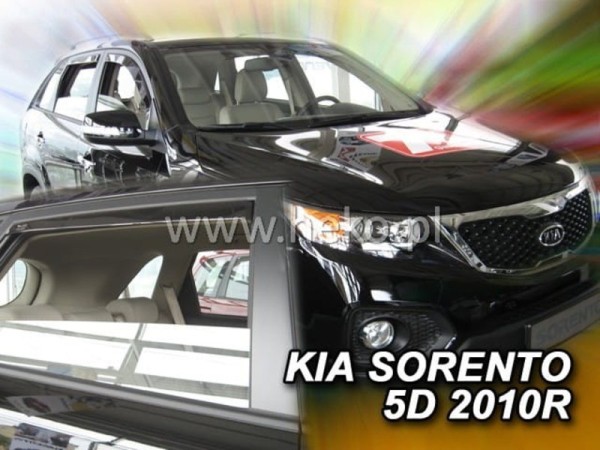 Ανεμοθραύστες Heko για Kia Sorento II (2009-2014) 5 πορτο - 4 τμχ. εμπρός και πίσω