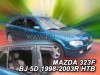 Ανεμοθραύστες Heko για Mazda 323 (1998-2003) 5 πορτο - 4 τμχ. εμπρός και πίσω