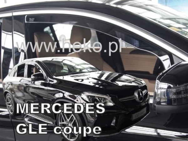Ανεμοθραύστες Heko για Mercedes GLE coupe C292 (2016+) 5 πορτο - 2 τμχ. εμπρός Ανεμοθραύστες Heko για Mercedes GLE coupe C292 (2016+) 5 πορτο - 2 τμχ. εμπρός