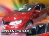 Ανεμοθραύστες Heko για Nissan Pulsar (2014-2018) 5 πορτο - 2 τμχ. εμπρός