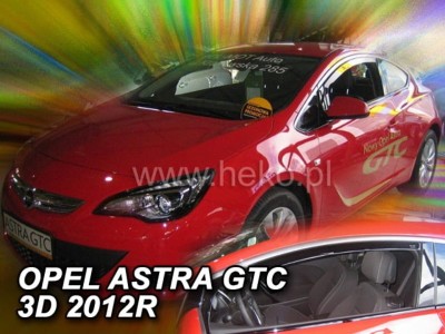 Ανεμοθραύστες Heko για Opel Astra J (2010+) 3 πορτο - 2 τμχ.