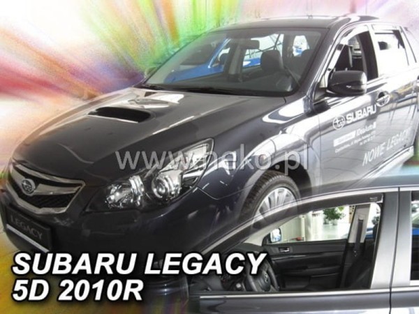 Ανεμοθραύστες Heko για Subaru Legacy V 4/5 πορτο (2009-2014) - 2 τμχ εμπρός