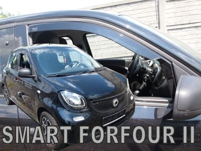 Ανεμοθραύστες Heko για Smart Forfour II (2014-2019) 5 πορτο - 2 τμχ. εμπρός