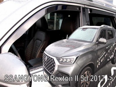 Ανεμοθραύστες Heko για Ssangyong Rexton II (2017+) - 4τμχ. Εμπρός και πίσω