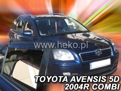 Ανεμοθραύστες Heko για Toyota Avensis II combi (2003-2009) - 4 τμχ εμπρός και πίσω