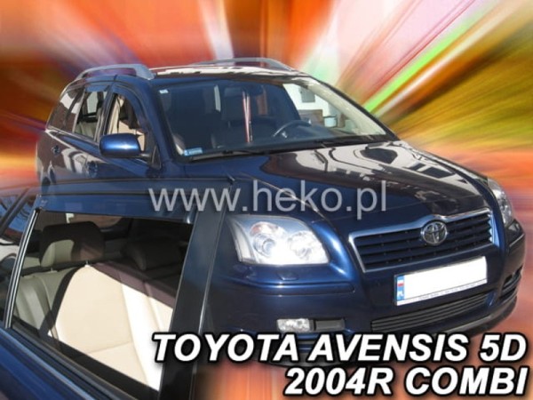 Ανεμοθραύστες Heko για Toyota Avensis II combi (2003-2009) - 4 τμχ εμπρός και πίσω