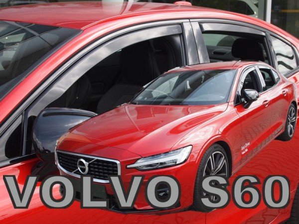 Ανεμοθραύστες Heko για Volvo S60 III (2018+) sedan - 4 τμχ. εμπρός και πίσω Ανεμοθραύστες Heko για Volvo S60 III (2018+) sedan - 4 τμχ. εμπρός και πίσω