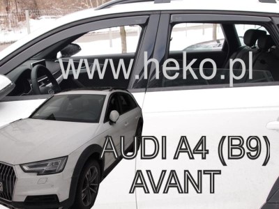 Ανεμοθραύστες Heko για Audi A4 B9 (2016+) combi - 4 τμχ. εμπρός και πίσω