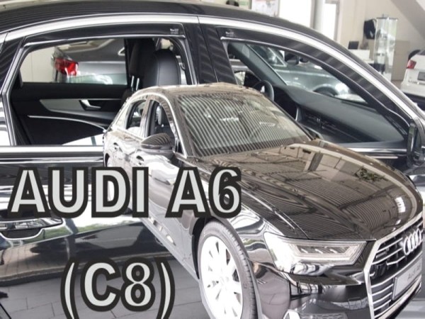 Ανεμοθραύστες Heko για Audi A6 C8 Sedan (2018-2025) - 4 τμχ. εμπρός και πίσω Ανεμοθραύστες Heko για Audi A6 C8 Sedan (2018-2025) - 4 τμχ. εμπρός και πίσω