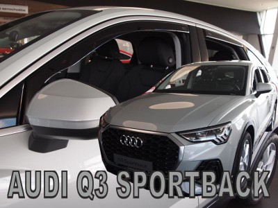 Ανεμοθραύστες Heko για Audi Q3 Sportback (2020-2025) - 4 τμχ. εμπρός και πίσω Ανεμοθραύστες Heko για Audi Q3 Sportback (2020-2025) - 4 τμχ. εμπρός και πίσω