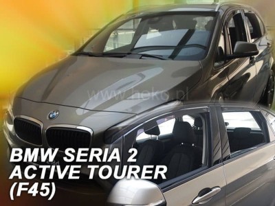 Ανεμοθραύστες Heko για BMW 2 F45 Active Tourer (2015+) 5 πορτο - 4 τμχ. εμπρός και πίσω