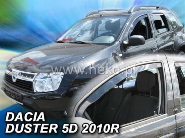 Ανεμοθραύστες Heko για Dacia Duster I (2010-2018) 5 πορτο - 2 τμχ. εμπρός Ανεμοθραύστες Heko για Dacia Duster I (2010-2018) 5 πορτο - 2 τμχ. εμπρός