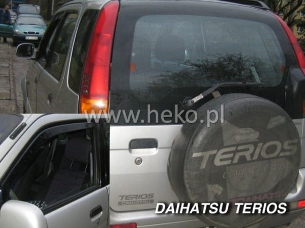 Ανεμοθραύστες Heko για Daihatsu Terios I (1997-2005) 5 πορτο - 2 τμχ. εμπρός
