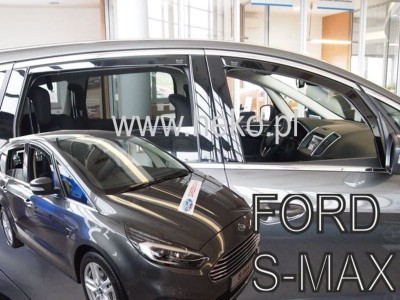 Ανεμοθραύστες Heko για Ford S-Max II (2016-2023) 5 πορτο - 4 τμχ. εμπρός και πίσω