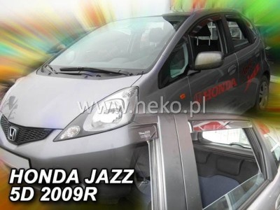 Ανεμοθραύστες Heko για Honda Jazz II (2009-2015) 5 πορτο - 4 τμχ εμπρός και πίσω Ανεμοθραύστες Heko για Honda Jazz II (2009-2015) 5 πορτο - 4 τμχ εμπρός και πίσω