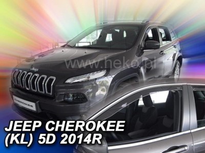 Ανεμοθραύστες Heko για Jeep Cherokee V (2013-2018) 5 πορτο - 2 τμχ. εμπρός