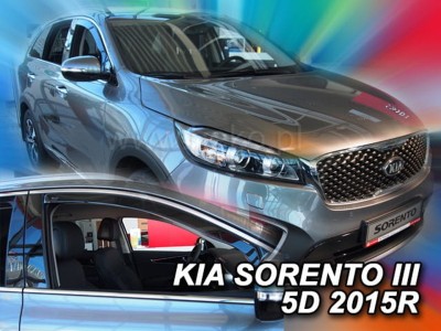 Ανεμοθραύστες Heko για Kia Sorento III (2015-2020) 5 πορτο - 2 τμχ. εμπρός