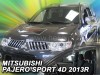 Ανεμοθραύστες Heko για Mitsubishi Pajero Sport (2008-2016) 5 πορτο - 2 τμχ. εμπρός