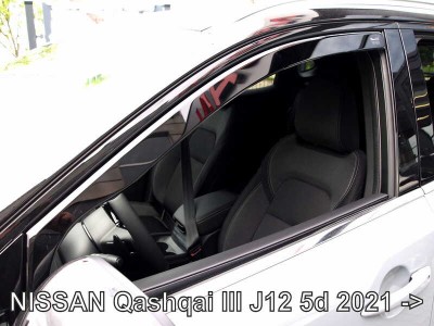 Ανεμοθραύστες Heko για Nissan Qashqai III J12 (2021+) - 2 τμχ. εμπρός