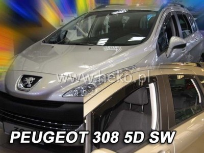 Ανεμοθραύστες Heko για Peugeot 308 I combi (2007-2013) - 4 τμχ. εμπρός και πίσω Ανεμοθραύστες Heko για Peugeot 308 I combi (2007-2013) - 4 τμχ. εμπρός και πίσω