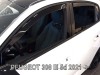 Ανεμοθραύστες Heko για Peugeot 308 III hatchback (2021+)/ Opel Astra L hatchback (2021+) - 4τμχ. εμπρός και πίσω