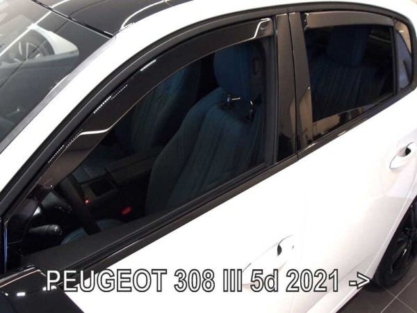 Ανεμοθραύστες Heko για Peugeot 308 III hatchback (2021+)/ Opel Astra L hatchback (2021+) - 4τμχ. εμπρός και πίσω