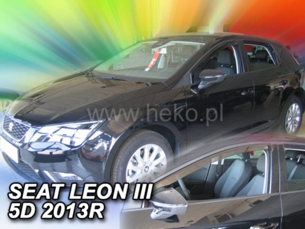 Ανεμοθραύστες Heko για Seat Leon III 5 πορτο (2013-2020) - 2 τμχ εμπρός Ανεμοθραύστες Heko για Seat Leon III 5 πορτο (2013-2020) - 2 τμχ εμπρός