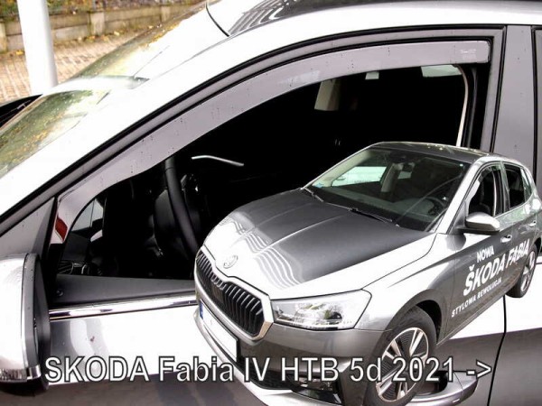 Ανεμοθραύστες Heko για Skoda Fabia IV (2021+) 5 πορτο - 2τμχ. εμπρός