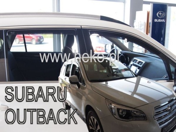 Ανεμοθραύστες Heko για Subaru Outback V (2015-2020) - 4 τμχ εμπρός και πίσω Ανεμοθραύστες Heko για Subaru Outback V (2015-2020) - 4 τμχ εμπρός και πίσω