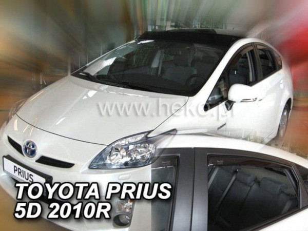 Ανεμοθραύστες Heko για Toyota Prius III (2010-2015) 5 πορτο - 4 τμχ εμπρός και πίσω Ανεμοθραύστες Heko για Toyota Prius III (2010-2015) 5 πορτο - 4 τμχ εμπρός και πίσω
