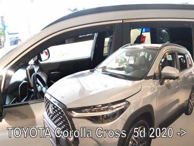 Ανεμοθραύστες Heko για Toyota Corolla Cross (2020+) - 4 τμχ. εμπρός και πίσω