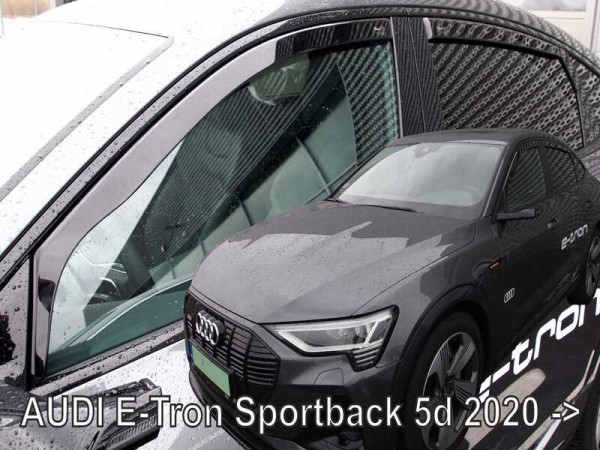 Ανεμοθραύστες Heko για Audi E-Tron Sportback (2020+) 5 πορτο - 4τμχ. εμπρός και πίσω