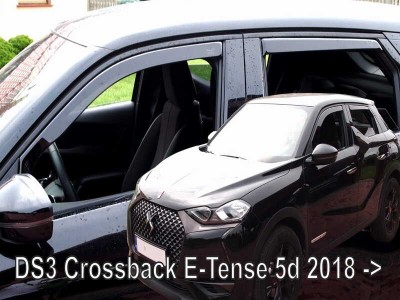 Ανεμοθραύστες Heko για Citroen DS3 Crossback E-Tense (2018+) 5 πορτο - 4τμχ. εμπρός και πίσω