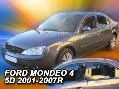 Ανεμοθραύστες Heko για Ford Mondeo II (2001-2007) liftback, sedan - 4 τμχ. εμπρός και πίσω
